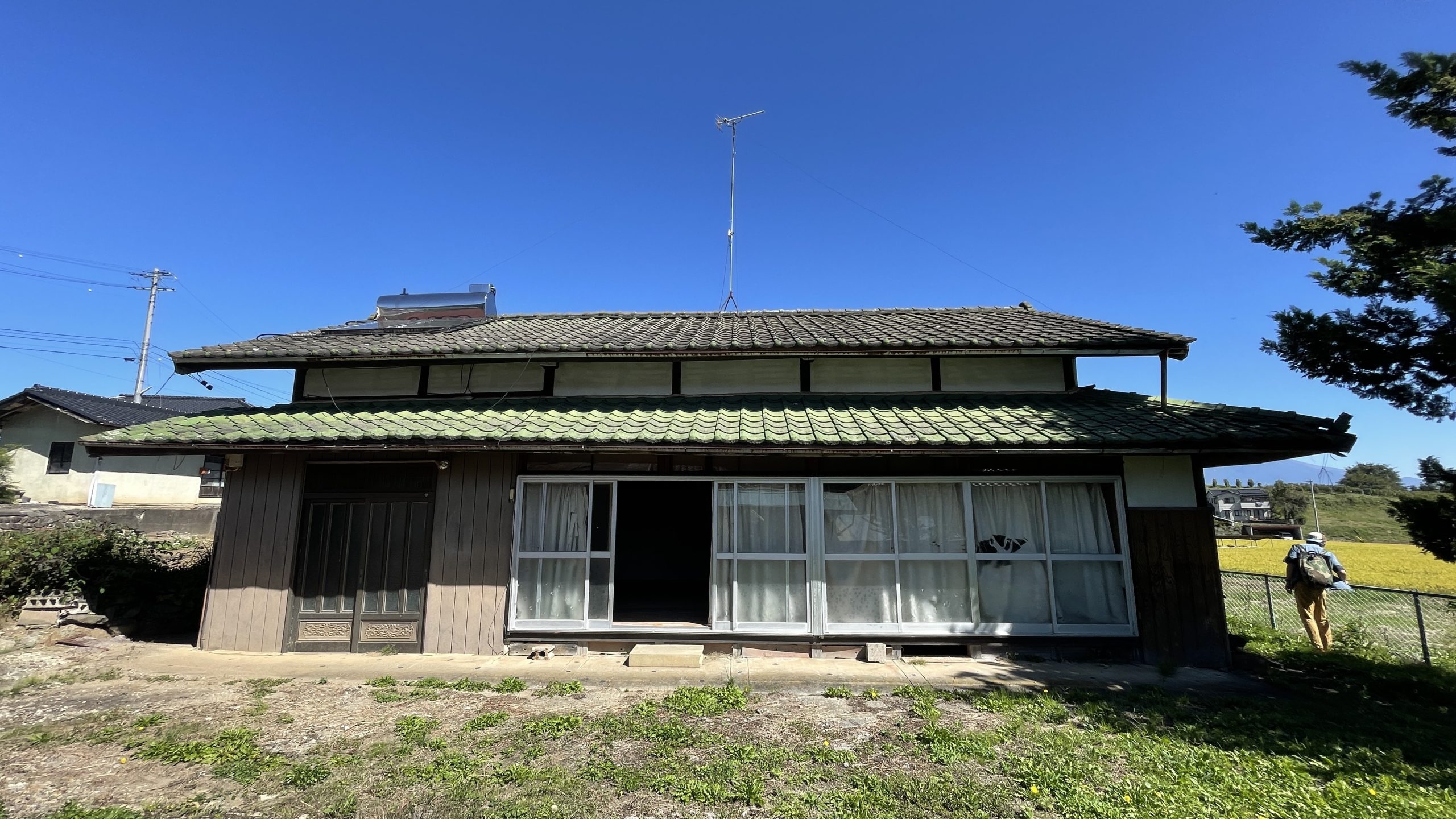 054 目の前に広大な田んぼが広がるdiy向け木造家屋 立科町移住定住支援サイト 旅する移住
